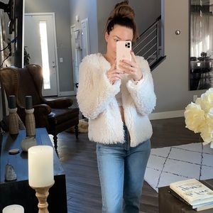 Ashley by 26 international fluffy jacket